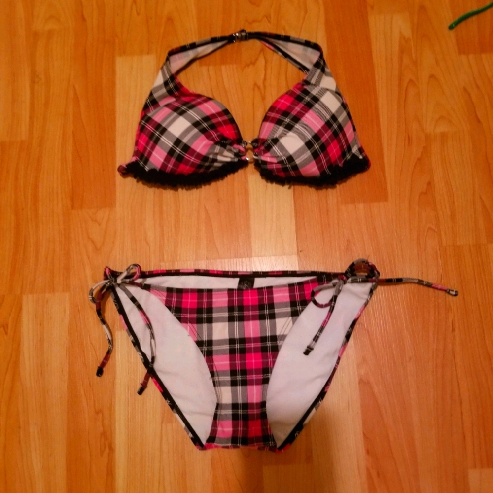 Plaid Bikini
